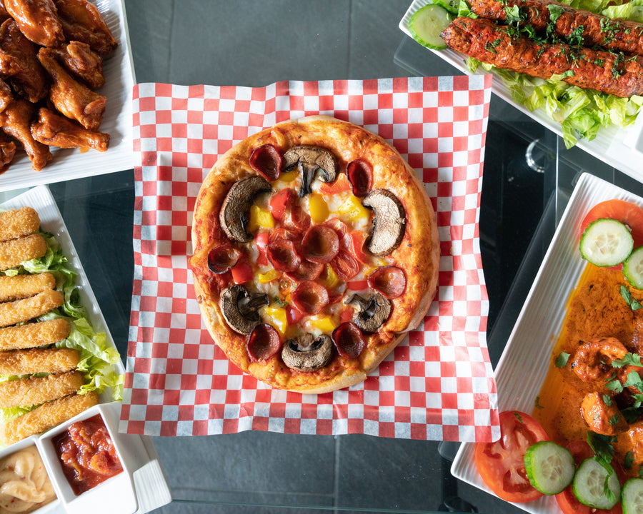 Custom deli sandwich paper and cafe food packaging